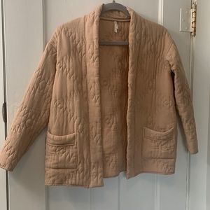 Rylee & Cru Chore Jacket Cardigan mauve